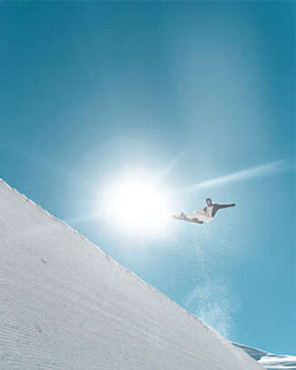 Snowboard jump Snowboard jump